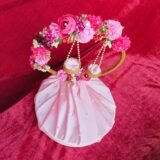 Handcrafted Baby Pink Ring Plate