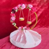 Handcrafted Baby Pink Ring Plate